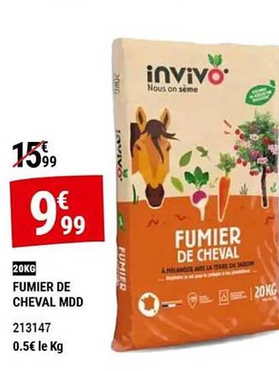 FUMIER DE CHEVAL MDD
