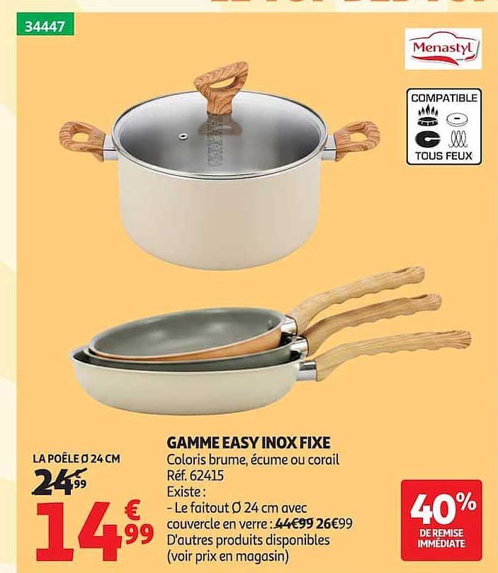 GAMME EASY INOX FIXE