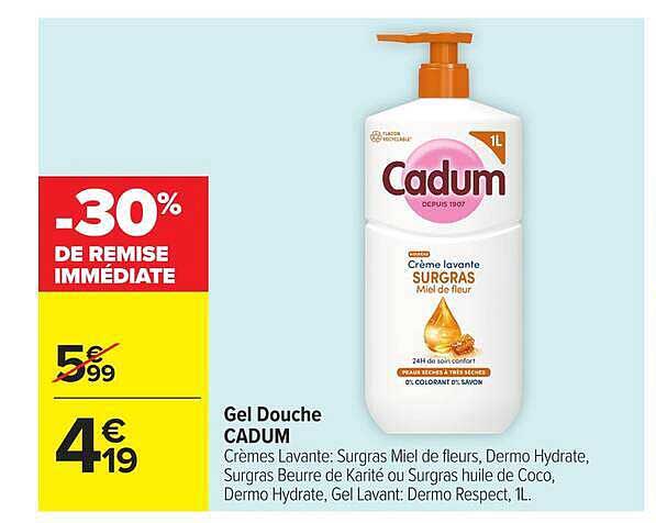 Gel Douche CADUM