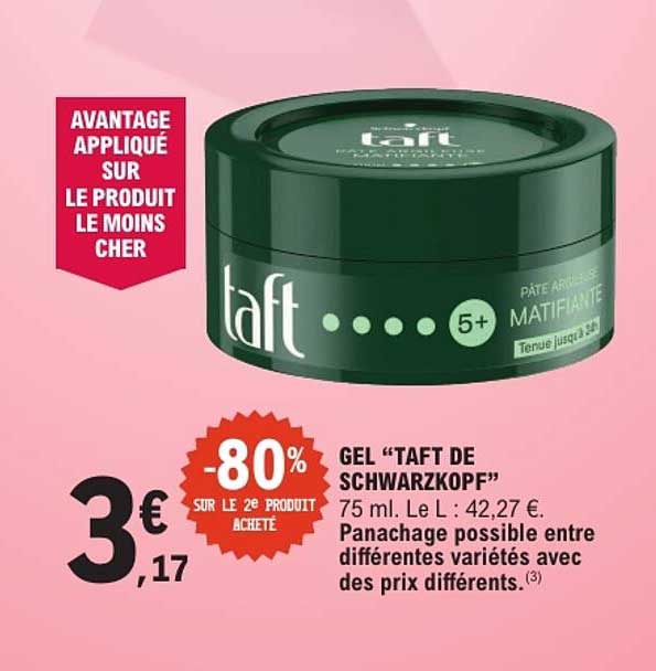 GEL “TAFT DE SCHWARZKOPF”
