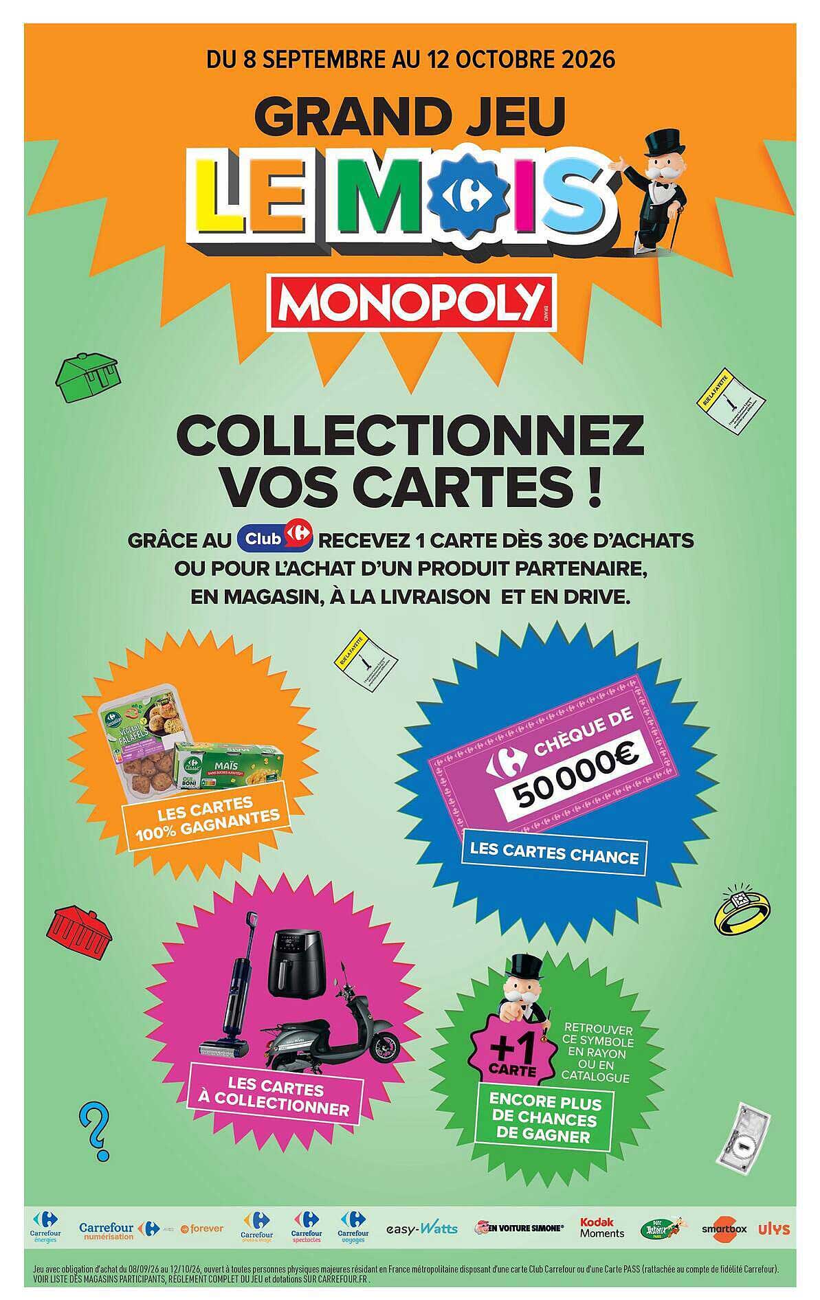 GRAND JEU LE MOIS MONOPOLY