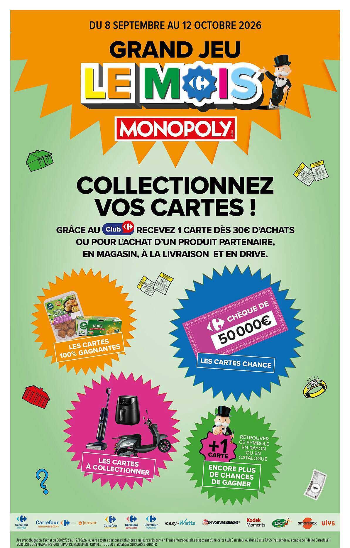 GRAND JEU LE MOIS MONOPOLY