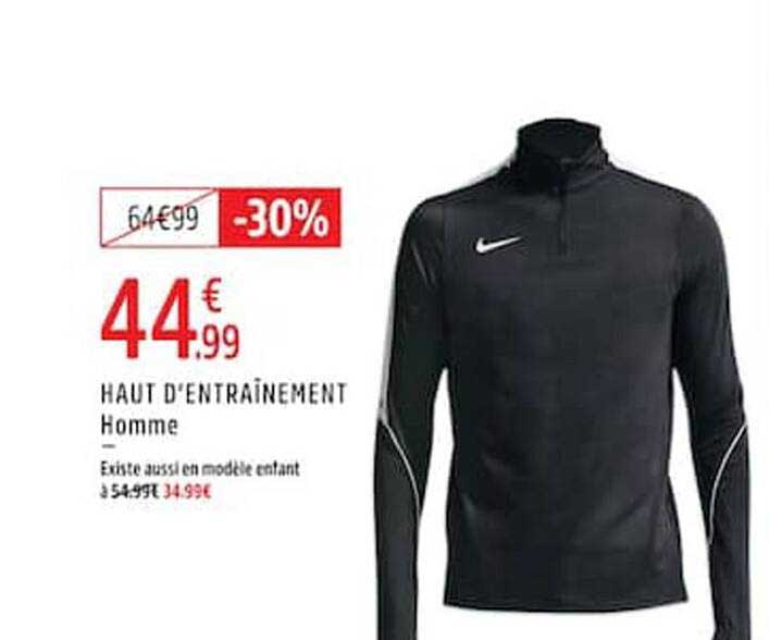 HAUT D'ENTRAÎNEMENT Homme