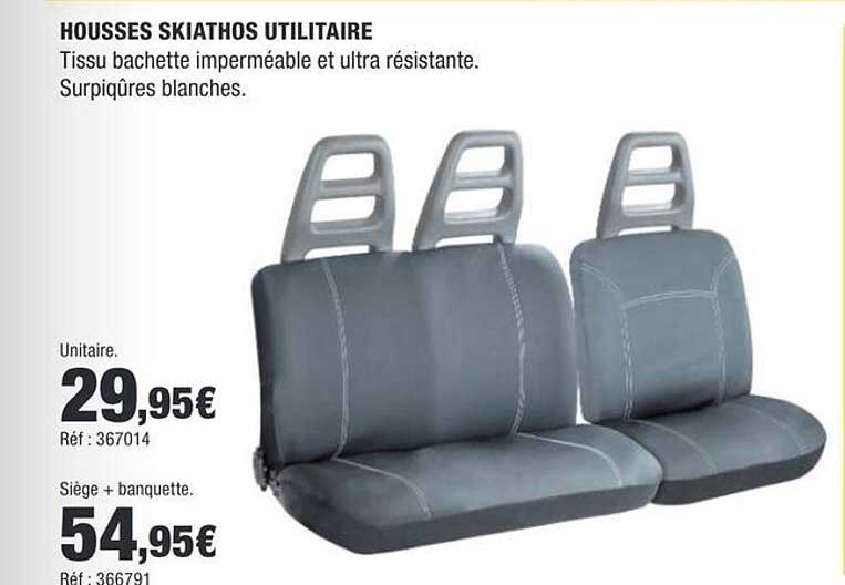 HOUSSES SKIATHOS UTILITAIRE