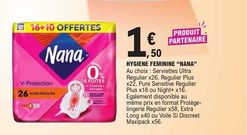 HYGIENE FEMININE “NANA”