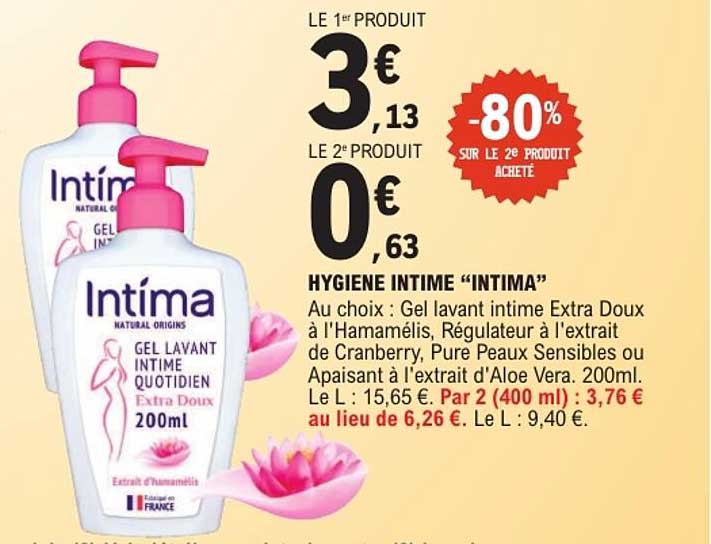 HYGIENE INTIME “INTIMA”