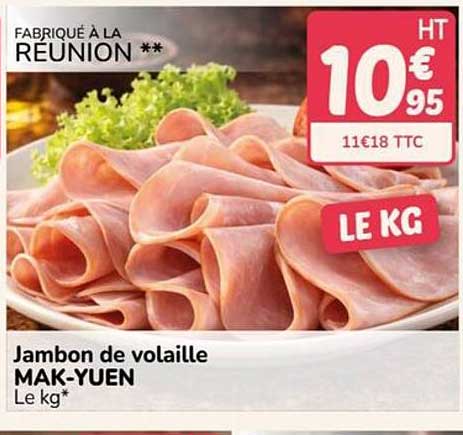 Jambon de volaille MAK-YUEN