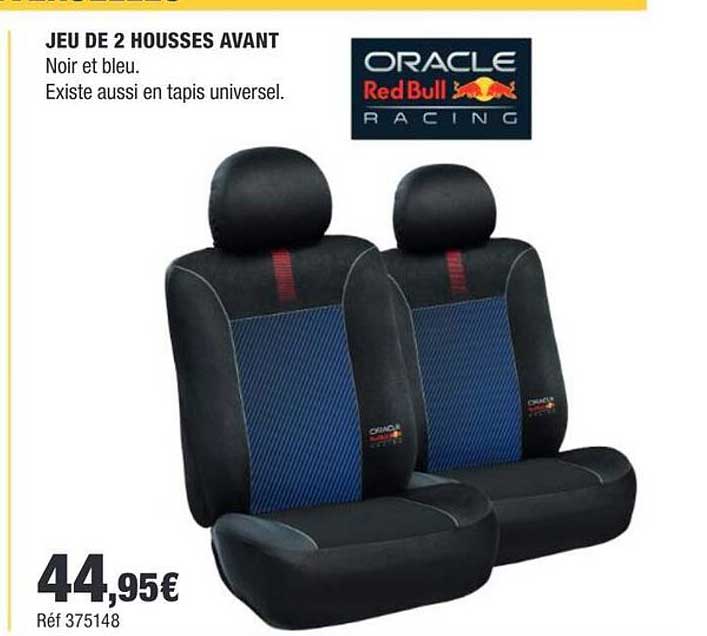 JEU DE 2 HOUSSES AVANT