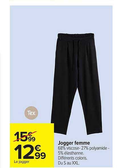 Jogger femme