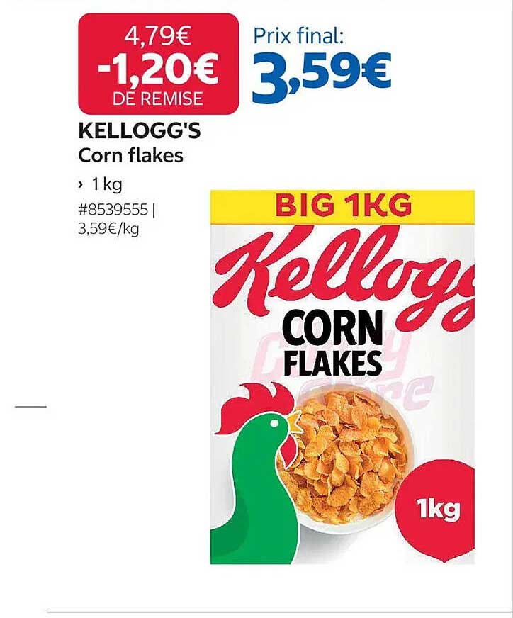 KELLOGG'S Corn flakes