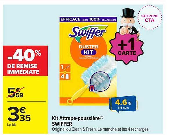 Kit Attrape-poussière(d) SWIFFER