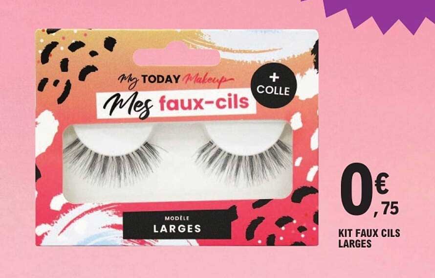 KIT FAUX CILS LARGES