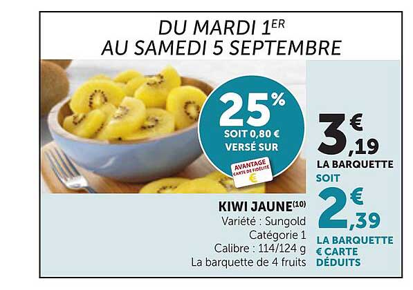 KIWI JAUNE(10)