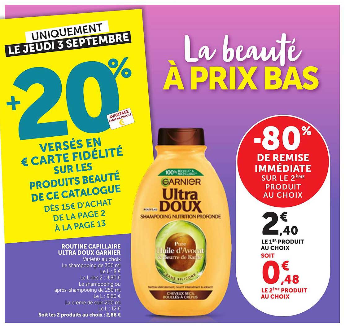 La beauté À PRIX BAS