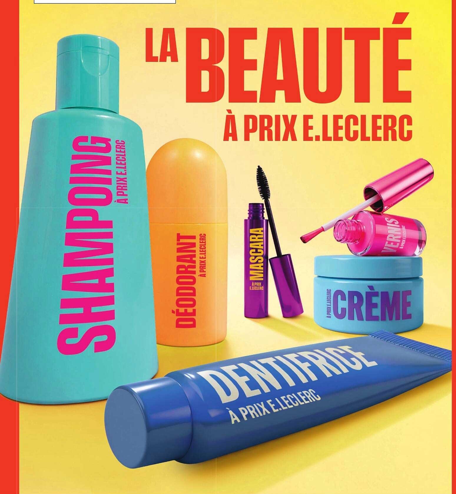 LA BEAUTÉ À PRIX E.LECLERC