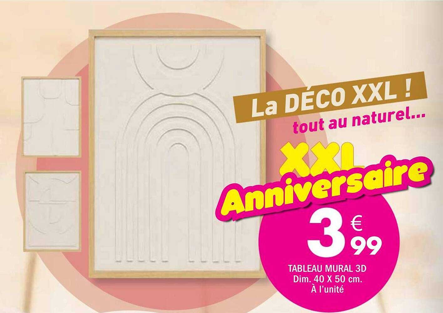 La DECO XXL ! tout au naturel... XXL Anniversaire