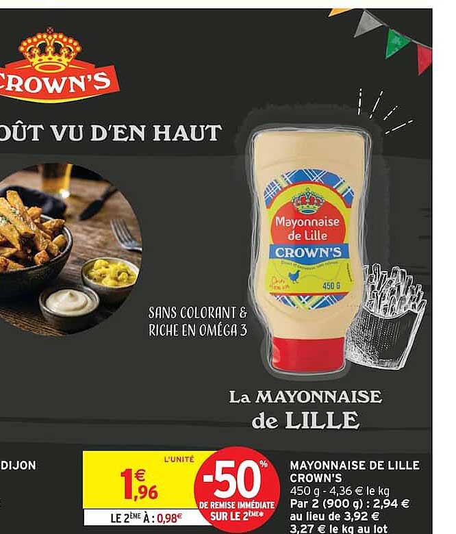 La MAYONNAISE de LILLE CROWN'S
