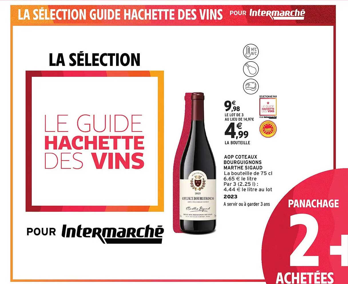 LA SÉLECTION GUIDE HACHETTE DES VINS POUR Intermarché