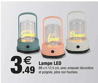 Lampe LED