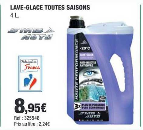 LAVE-GLACE TOUTES SAISONS 4 L.