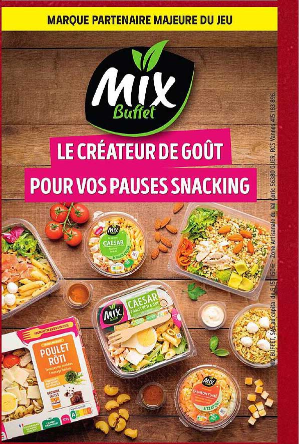 LE CRÉATEUR DE GOÛT POUR VOS PAUSES SNACKING