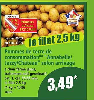 Le filet 2,5 kg