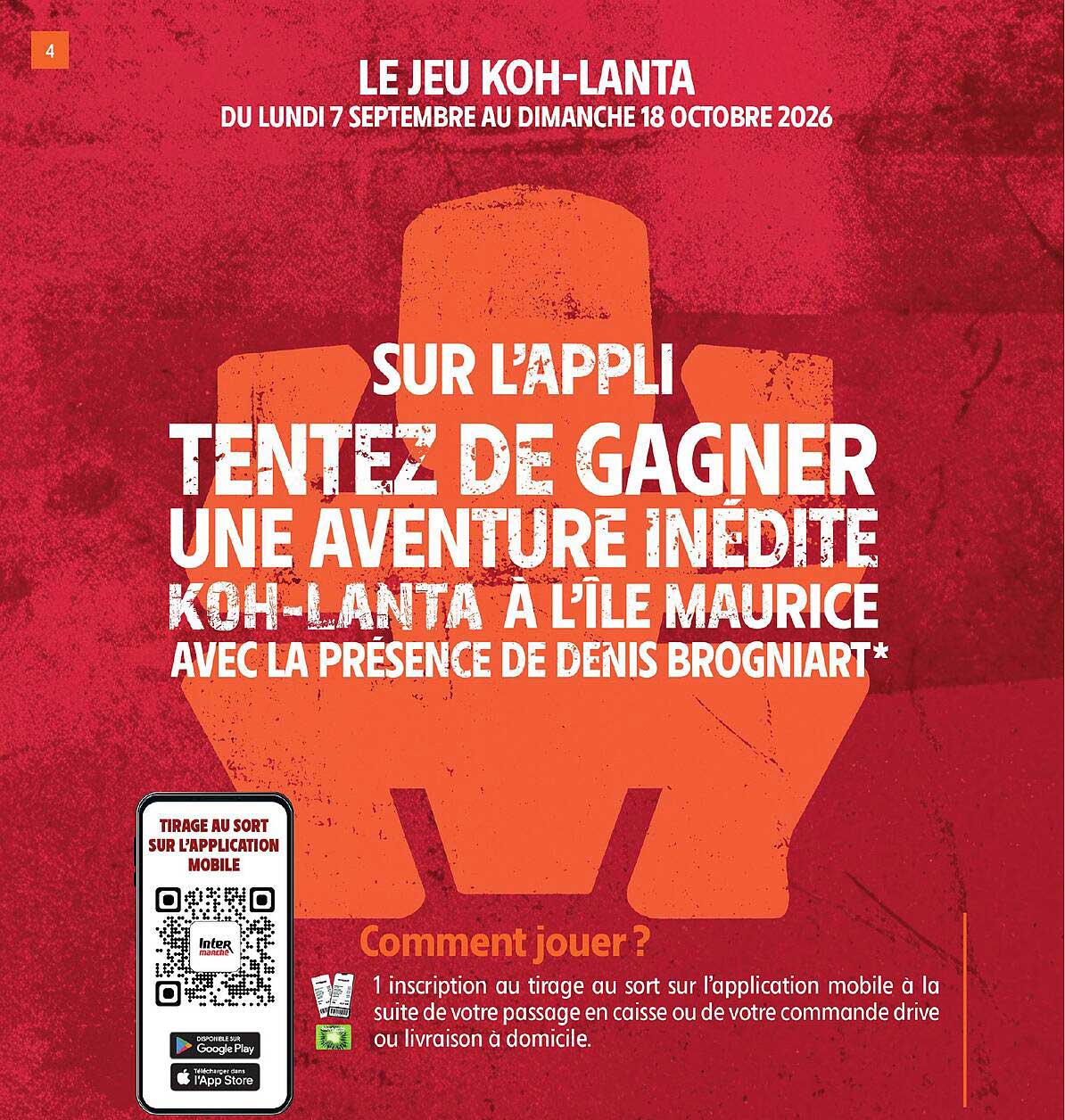 LE JEU KOH-LANTA DU LUNDI 7 SEPTEMBRE AU DIMANCHE 18 OCTOBRE 2026