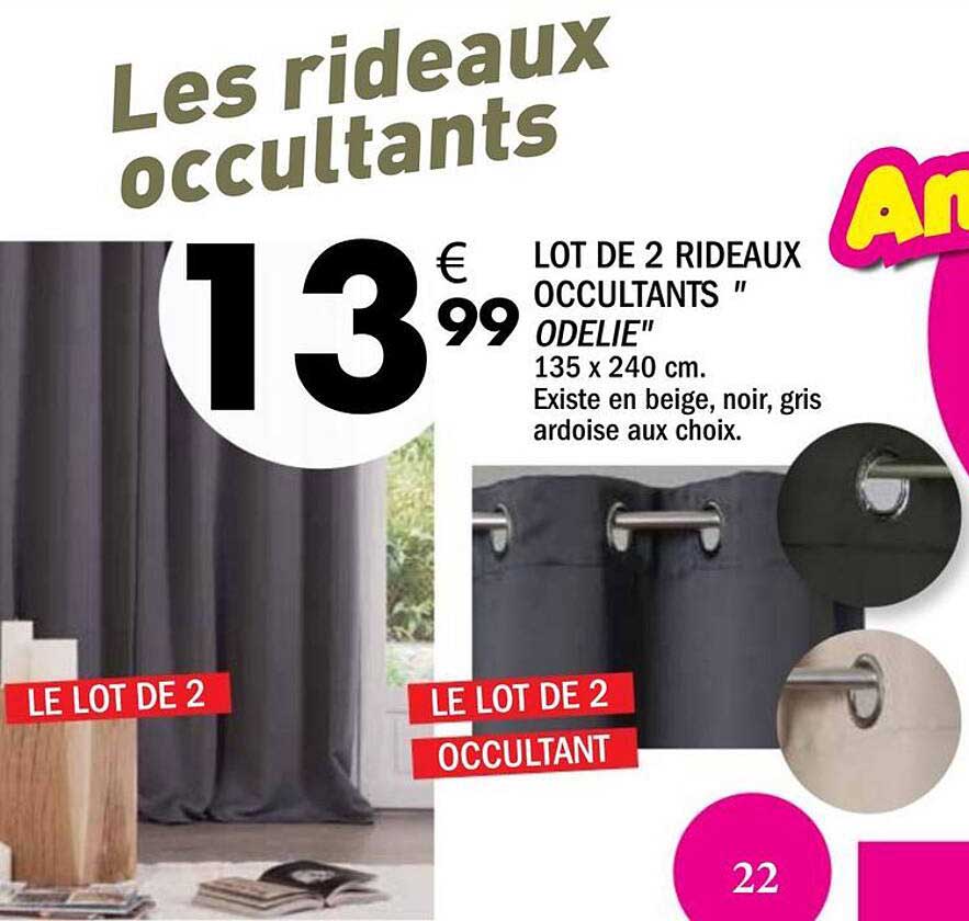 Les rideaux occultants