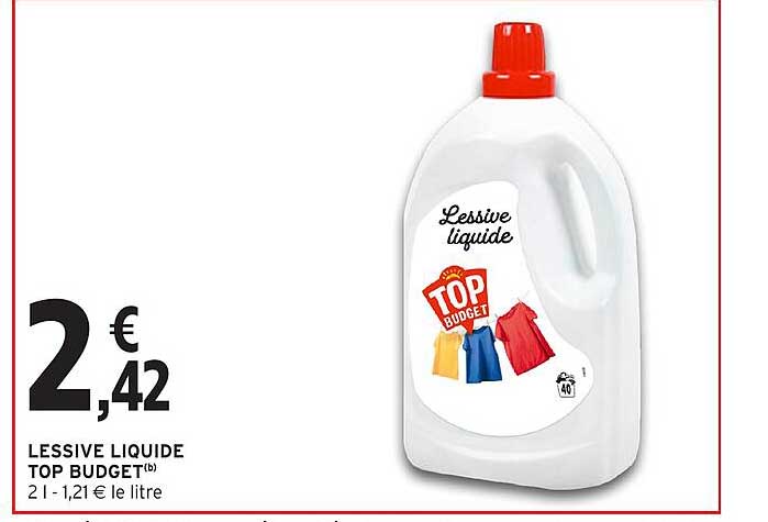 LESSIVE LIQUIDE TOP BUDGET(b)