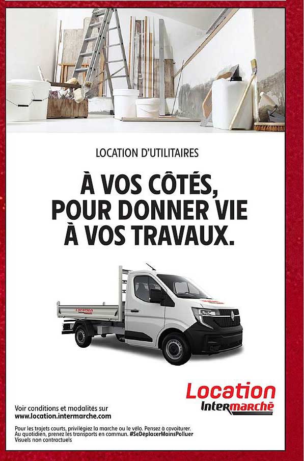 LOCATION D’UTILITAIRES