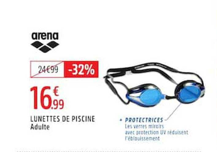 LUNETTES DE PISCINE Adulte
