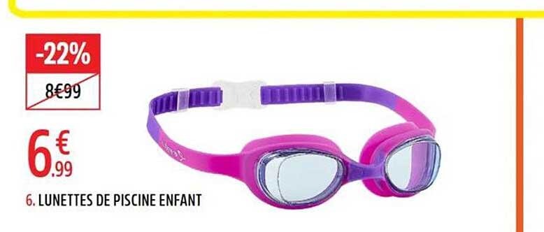 LUNETTES DE PISCINE ENFANT