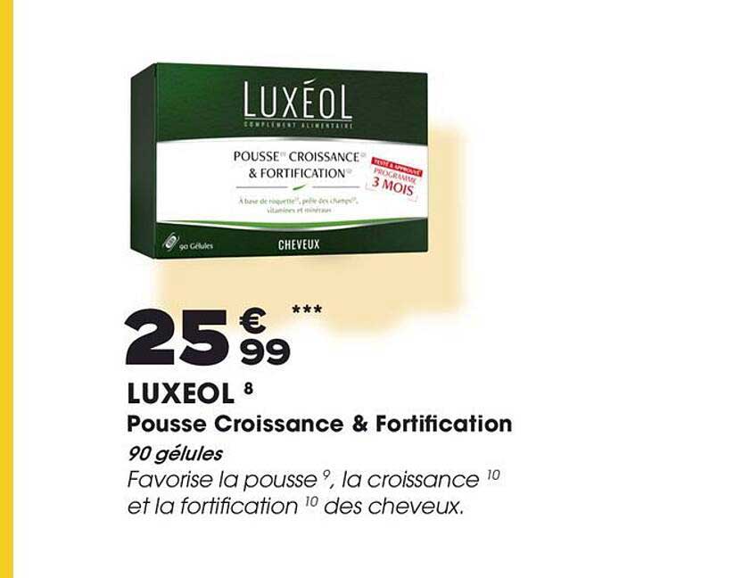 LUXEOL Pousse Croissance & Fortification