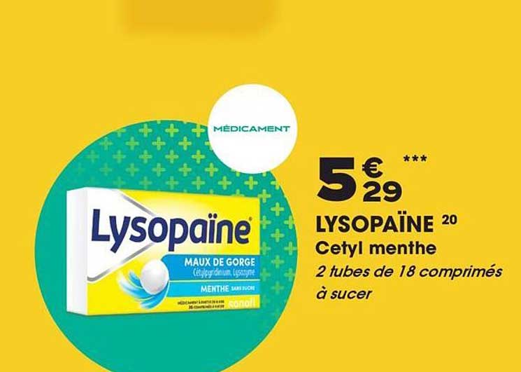 LYSOPAÏNE 20 Cetyl menthe