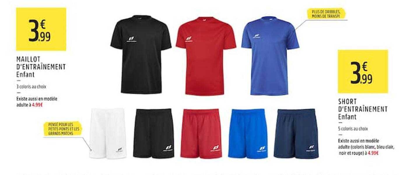 MAILLOT D'ENTRAÎNEMENT Enfant