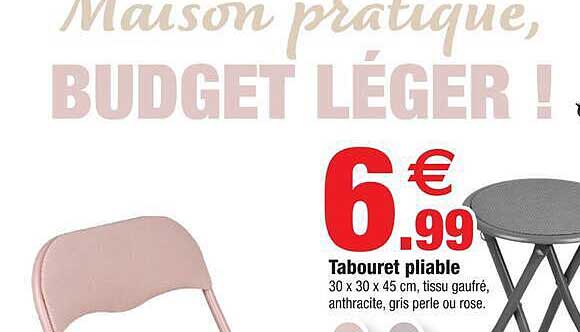 Maison pratique, BUDGET LÉGER !