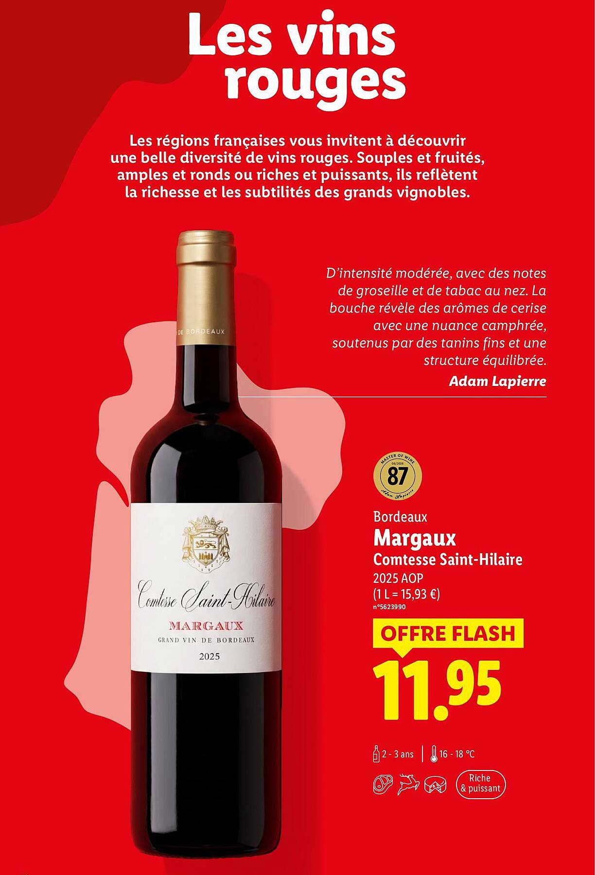Margaux Comtesse Saint-Hilaire 2025 AOP