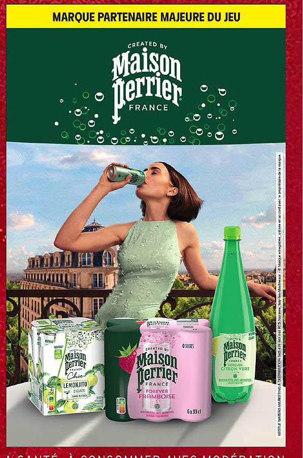 MARQUE PARTENAIRE MAJEURE DU JEU