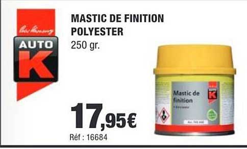 MASTIC DE FINITION POLYESTER