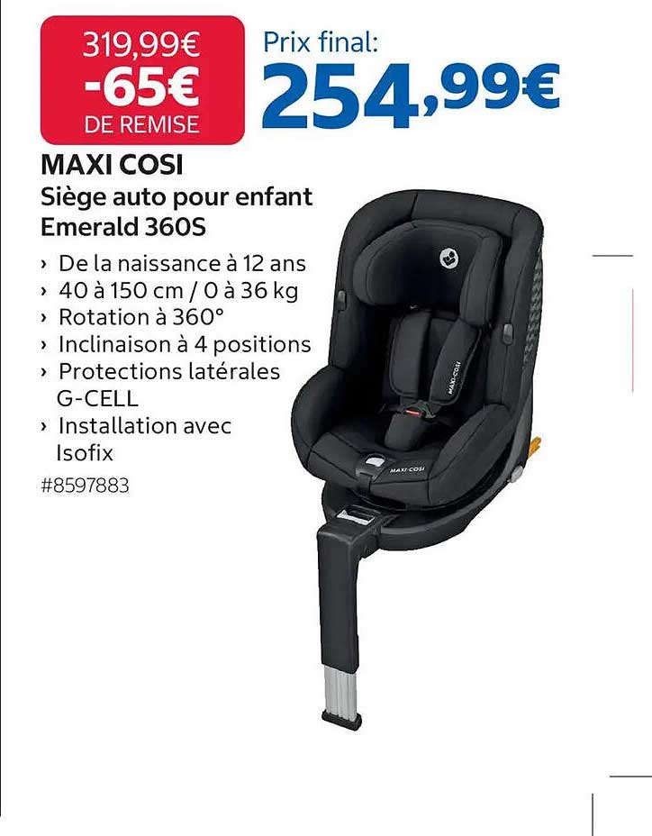 MAXI COSI Siège auto pour enfant Emerald 360s