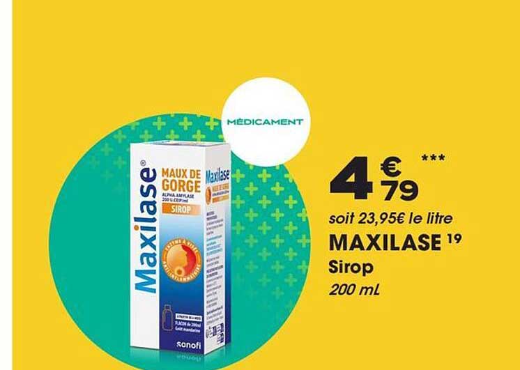 MAXILASE 19 Sirop 200 mL