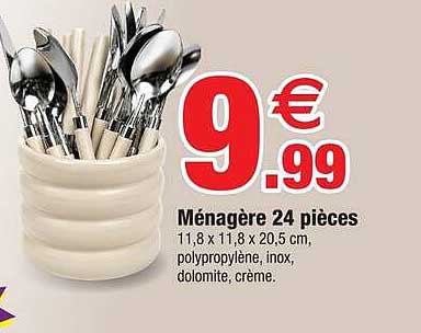 Ménagère 24 pièces