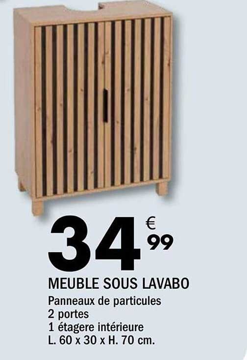 MEUBLE SOUS LAVABO