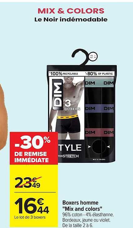 MIX & COLORS Le Noir indémodable