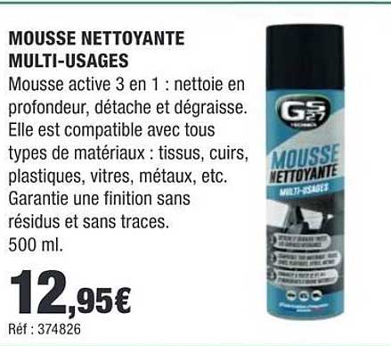 MOUSSE NETTOYANTE MULTI-USAGES