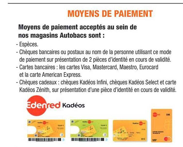 MOYENS DE PAIEMENT