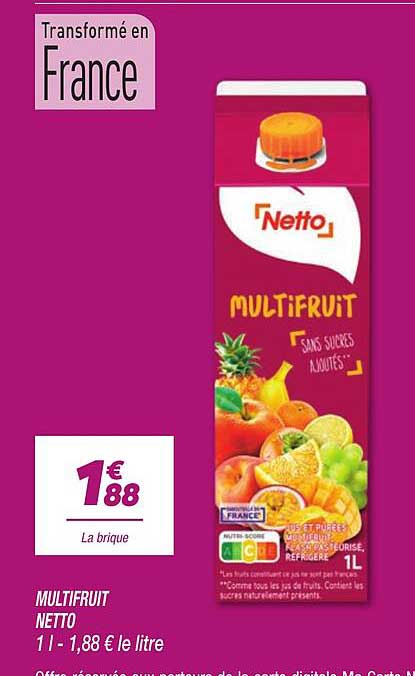 MULTIFRUIT NETTO