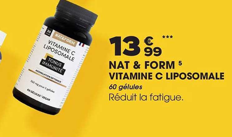 NAT & FORM VITAMINE C LIPOSOMALE