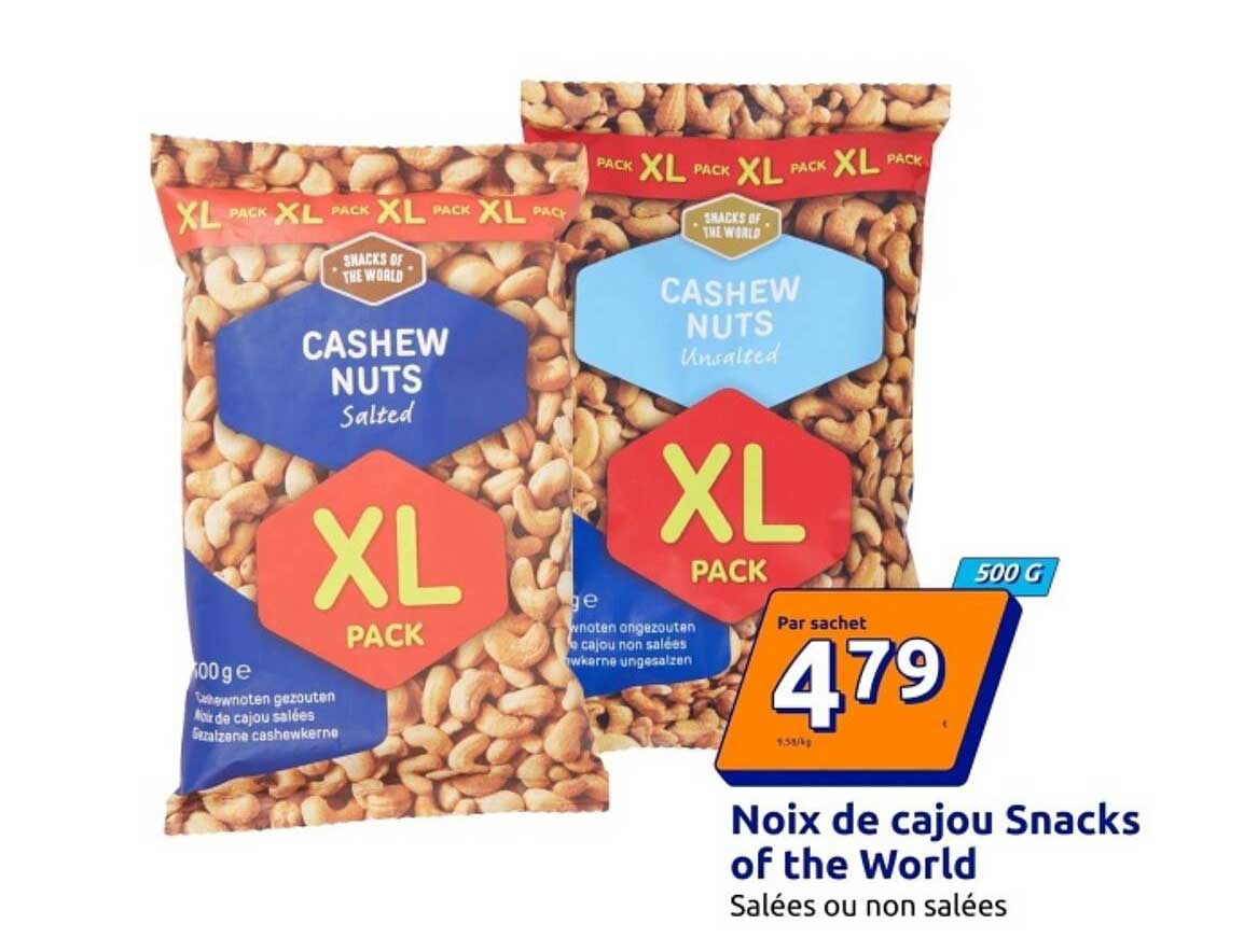 Noix de cajou Snacks of the World