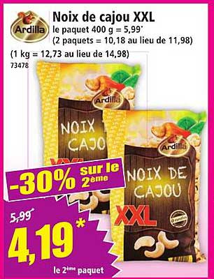 Noix de cajou XXL